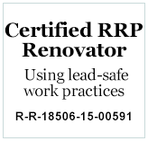 Certified RRP Renovator
